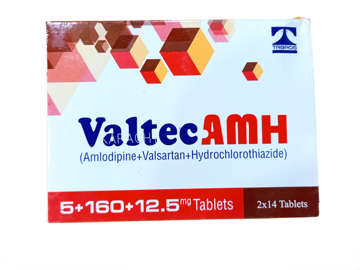 Picture of Valtec Amh 5+160+12.5mg Tab 14x2s