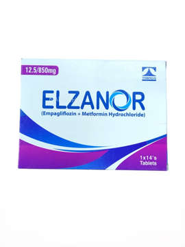 Picture of Elzanor 12.5/850mg Tab 14x1s