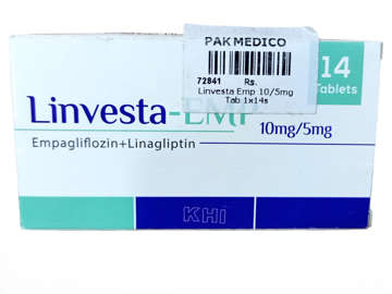 Picture of Linvesta Emp 10/5mg Tab 7x2s