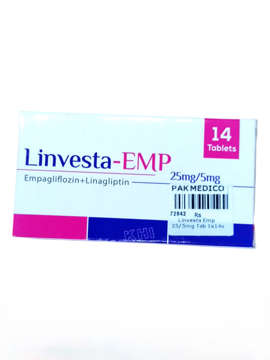 Picture of Linvesta Emp 25/5mg Tab 7x2s