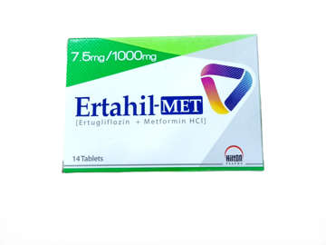 Picture of Ertahil Met 7.5mg/1000mg Tab 14x1s