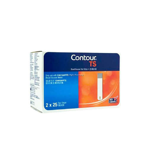 Picture of Contour Ts Gluco Test Strip 50s