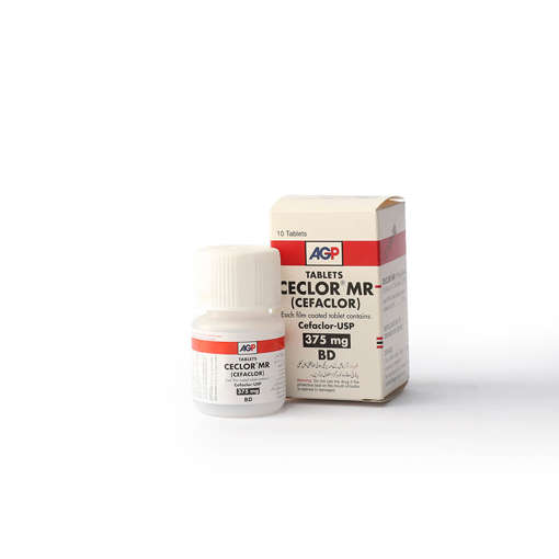 Picture of Ceclor Mr 375mg 10x1s