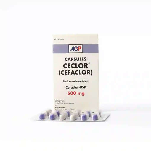 Picture of Ceclor 500mg Cap 1x12s