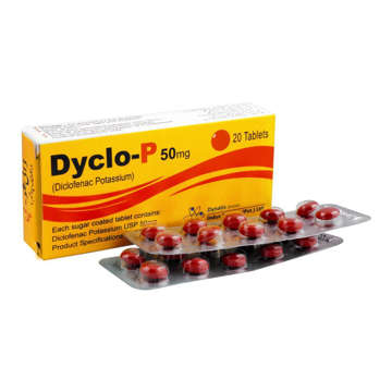 Picture of Dyclo P 50mg Tab 1x20s