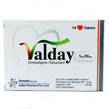 Picture of Valday 5/80mg Tab 14x1s
