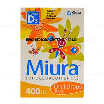Picture of Miura D Drops 400iu/10ml