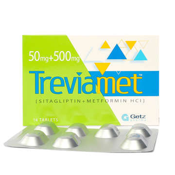 Picture of Treviamet 50/500mg Tab 7x2s
