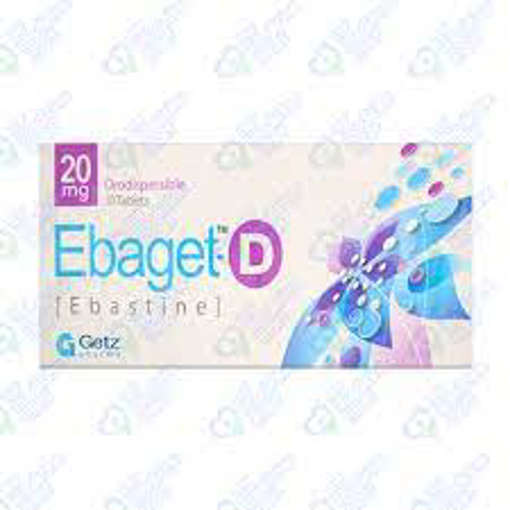 Picture of Ebaget D 20mg Tab 10x1s