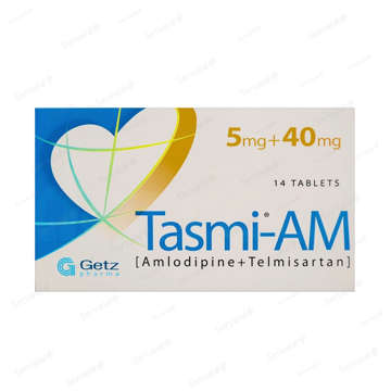 Picture of Tasmi Am 5mg+40mg Tab 7x2s