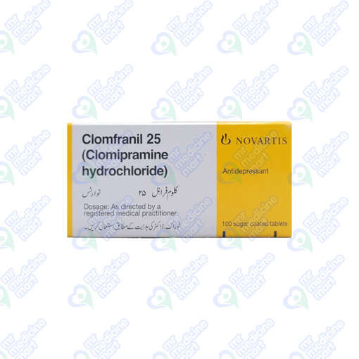 Picture of Clomfranil 25mg Tab 10x10s