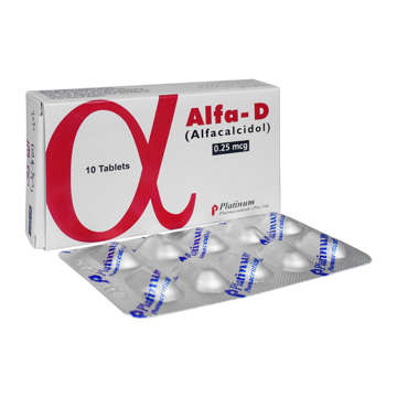 Picture of Alfa D 0.25mcg Tab 10x1s