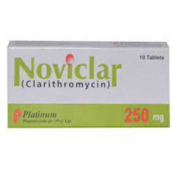 Picture of Noviclar 250mg Tab 10x1s