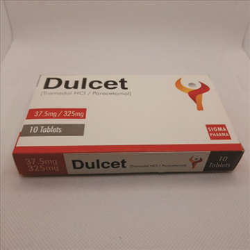 Picture of Dulcet 37.5/325mg Tab 10x2s