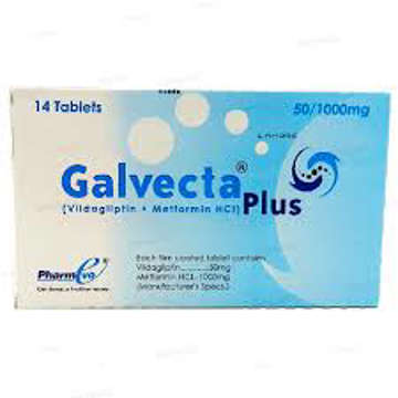 Picture of Galvecta Plus 50/1000mg Tab 14s
