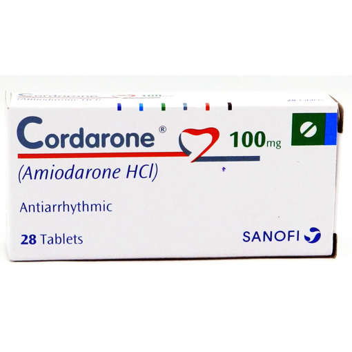 Picture of Cordarone 100mg Tab 14x2s