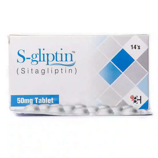 Picture of S Gliptin 50mg Tab 14x1s