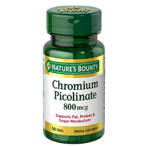 Picture of Nb Chromium Picolinate 800mg Tab 50s
