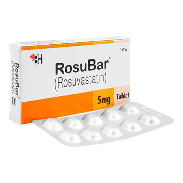 Picture of Rosubar 5mg Tab 10x1s
