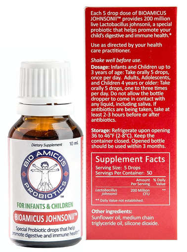 Picture of Bioamicus Probiotics Reuteri Drops 10ml