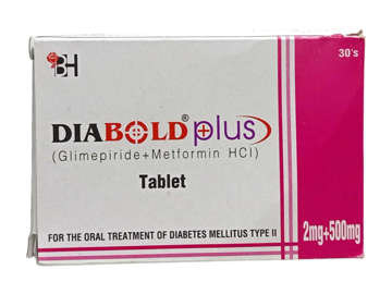 Picture of Diabold Plus 2/500mg Tab 10x3s