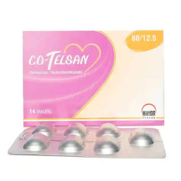 Picture of Co Telsan 80/12.5mg Tab 7x2s