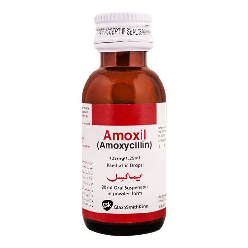 Picture of Amoxil Drop 125mg/1.25ml