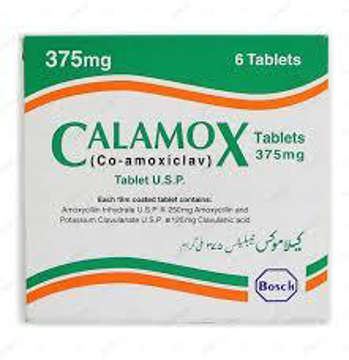Picture of Calamox 375mg Tab 6x1s