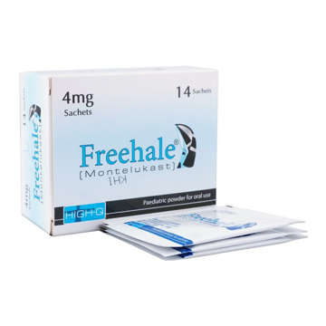 Picture of Freehale 4mg Sachets 1x14s