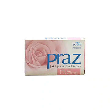 Picture of Praz 0.5mg Tab 15x2s