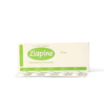 Picture of Ziapine 25mg Tab 10x3s