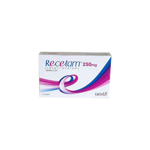 Picture of Recetam 250mg Tab 10x1s