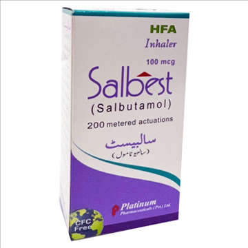 Picture of Salbest Inhaler 100mcg