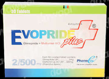 Picture of Evopride Plus 2mg/500mg Tab 10x3s