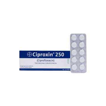 Picture of Ciproxin 250mg Tab 1x10s