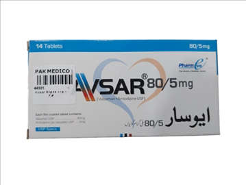 Picture of Avsar 80/5mg Tab 7x2s