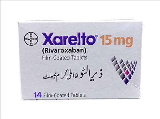 Picture of Xarelto 15mg Tab 14x1s