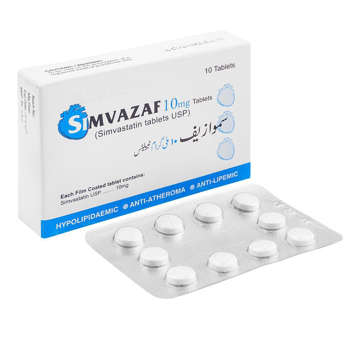 Picture of Simvazaf 10mg Tab 10x1s