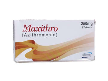 Picture of Maxithro 250mg Tab 6x1s