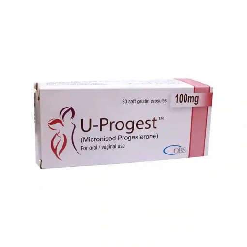 Picture of U Progest 100mg Cap 10x3s