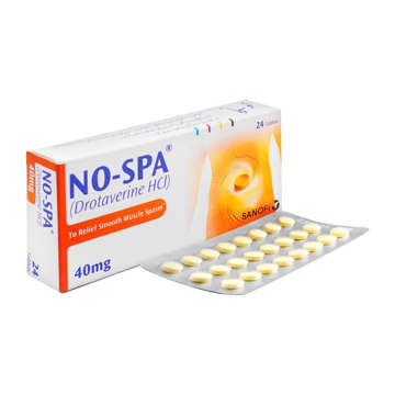 Picture of No Spa 40mg Tab 1X24s