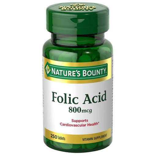 Picture of Nb Folic Acid 800mcg Tab 250s