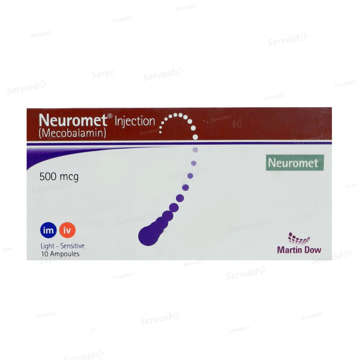 Picture of Neuromet 500mg Inj 10s