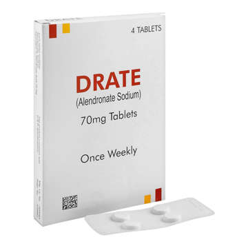 Picture of Drate 70mg Tab 1x4s