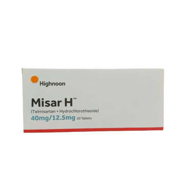 Picture of Misar H 40/12.5mg Tab 10x2s