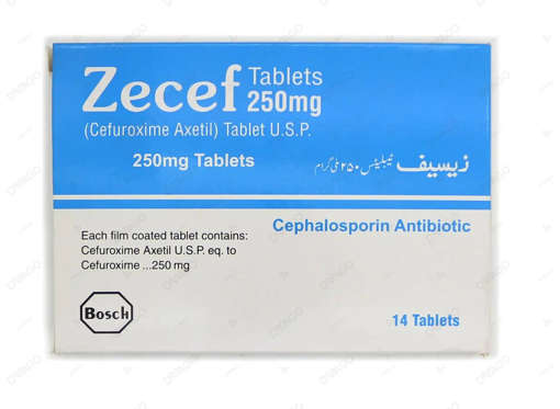 Picture of Zecef 250mg Tab 14x1s