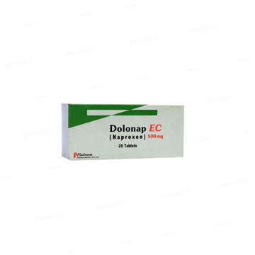 Picture of Dolonap Ec 500mg Tab 1x20s