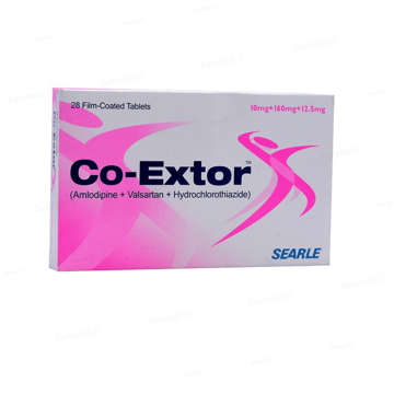 Picture of Co Extor 10/160/12.5mg Tab 28x1s