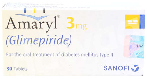 Picture of Amaryl 3mg Tab 1x30s