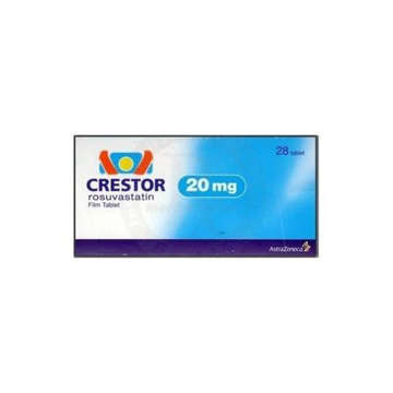 Picture of Crestor 20mg Tab 28x1s Imp